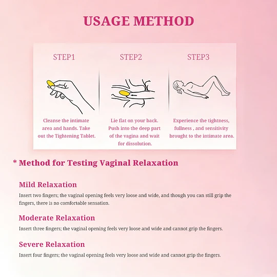 [Ultimate Tightening] Target Vaginal Slackness! Reclaim 18-Year-Old Tightness, Save Your Marriage