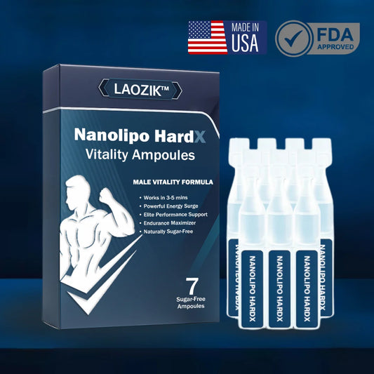 🔥The FDA-Approved Solution🌟 Official Store |🔥Hot Sale - 48% OFF🌿LAOZIK® Nanolipo HardX Vitality Ampoules