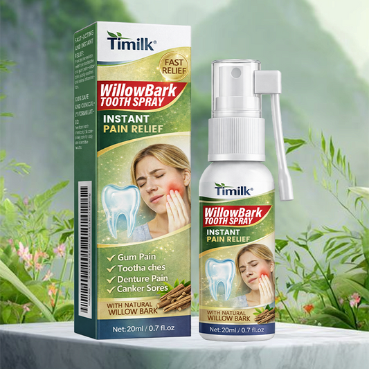 🦷Timilk® WillowBark Tooth Spray🛡️🌿 Multi-Repair for Dental problems🦷