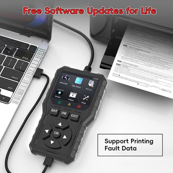 OBD2 Advanced Diagnostic Tool Professional Engine Code Reader