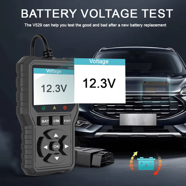 OBD2 Advanced Diagnostic Tool Professional Engine Code Reader