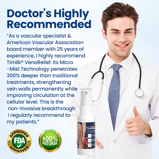 ⏳Limited-time 49% off⏰💥Timilk® VenoRelief Botanical Leg Spray