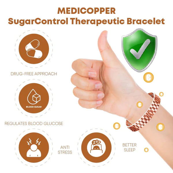 Gadgetbabes™ Blood Sugar TitanION Wristband
