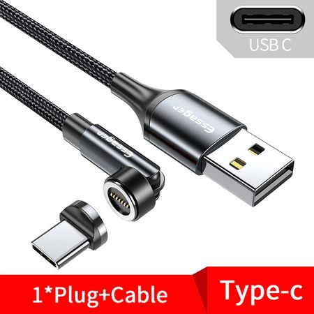 USB TYPE C 540 DEGREE ROTATING CHARGING CABLE 3 IN 1